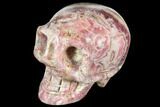 Rhodochrosite Skull - Argentina #114247-1